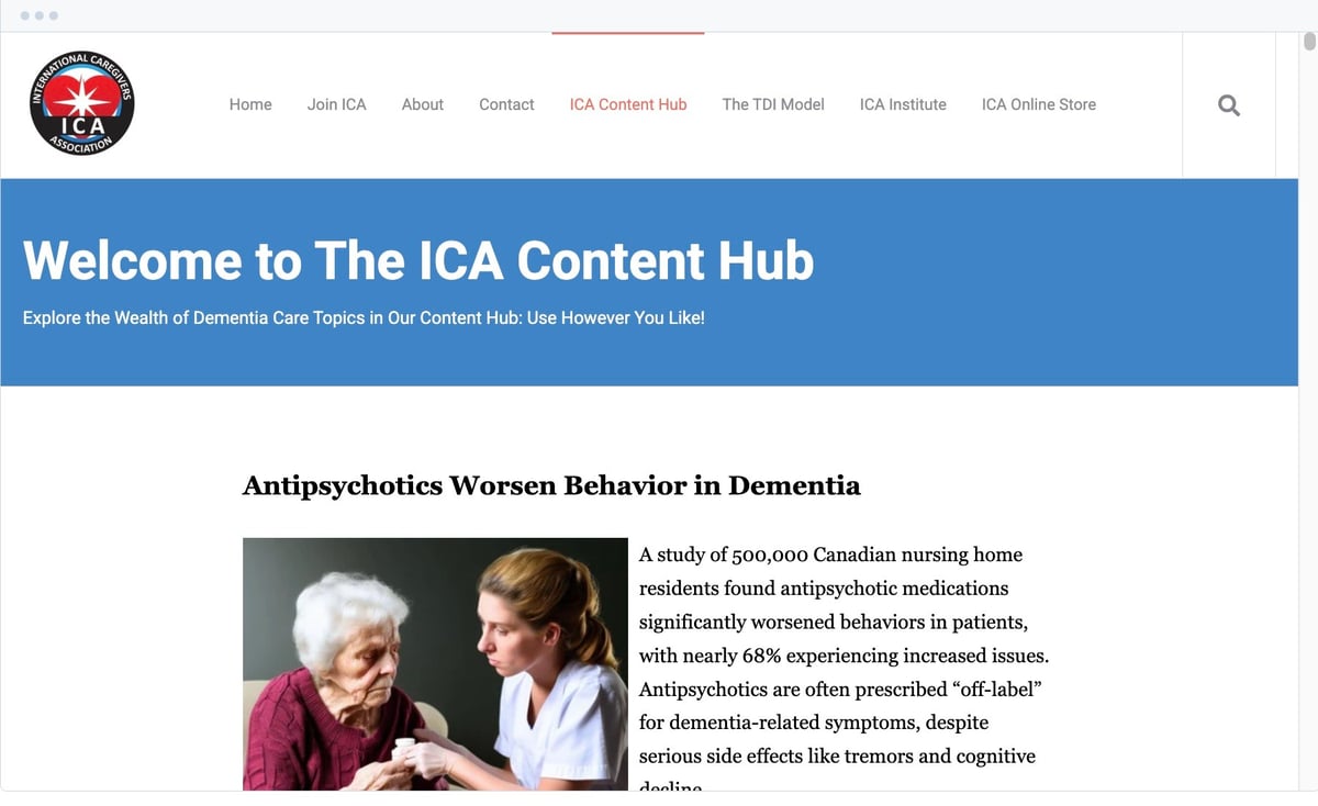 ICA Content Hub