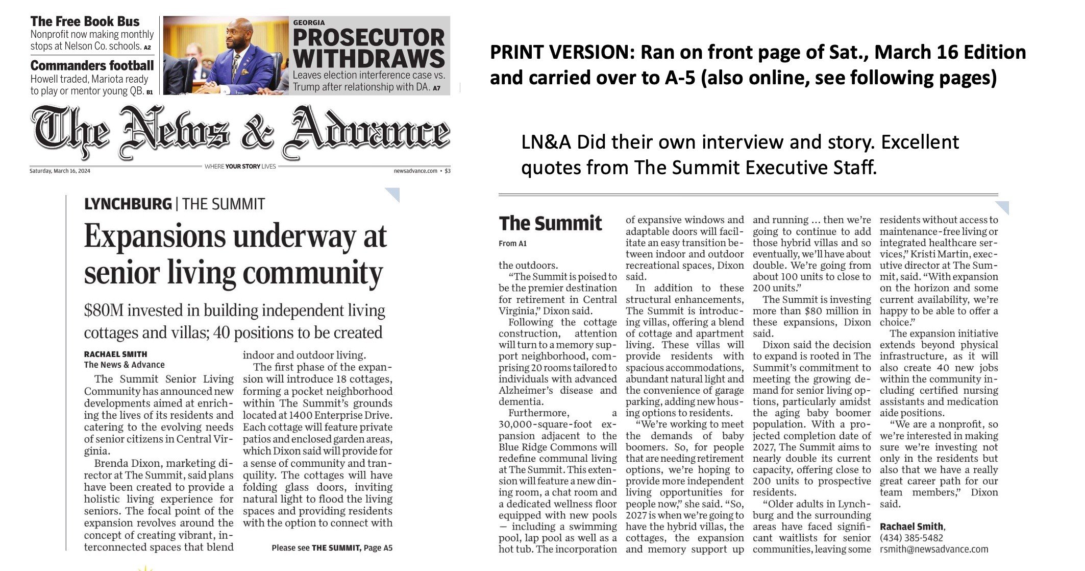 The AdvanceSummit Newspaper