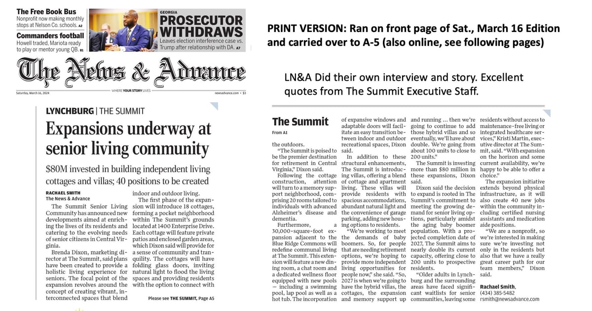 The AdvanceSummit Newspaper