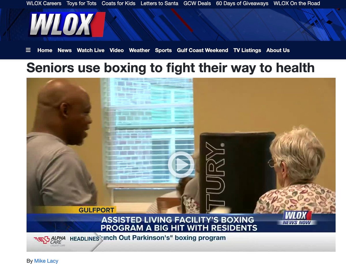 WLOX-TV PARKINSONS CLIP